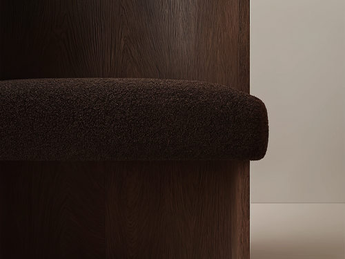GALERIE NAINOA ANDO CHAIR 02 W22.5" x D19.75" x H30.25" x SH17.75"