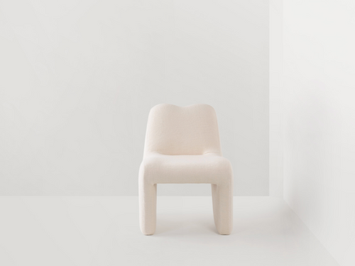 FAYE TOOGOOD STUDIO BONE DINING CHAIR W21.3" x D21.7" x H33.7"