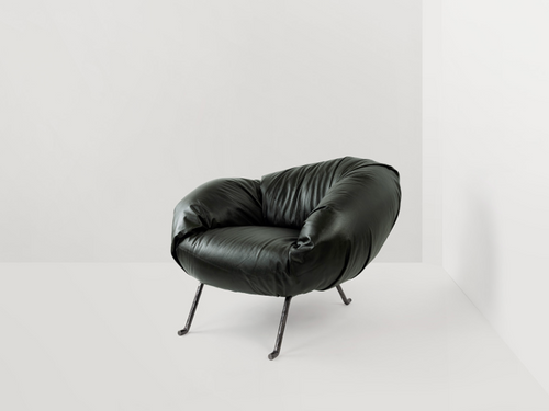 FAYE TOOGOOD STUDIO SOFT SLUMP ARMCHAIR H30.7” x W41.7” x D42.1”