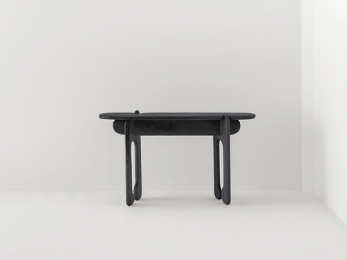 FAYE TOOGOOD PALETTE CONSOLE / SCORCHED OAK H35.4" x W63" x D18.1"