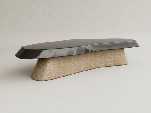 GALERIE NAINOA AURA COFFEE TABLE 01 W65.25" x D27.75" x H12"