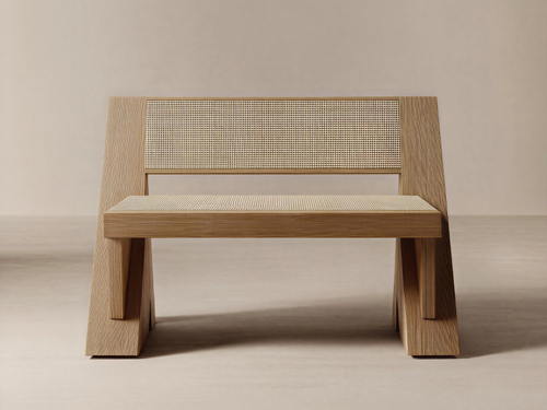 GALERIE NAINOA KEANU BENCH 02 W50" x D22" x H30.5" x SH17.75"