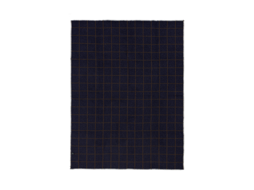 BLACKSAW UMI THROW / DIRT MELANGE & MIDNIGHT MELANGE W59" x L79"