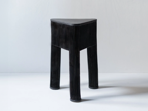 CHRISTOPHER MERCHANT STUDIO TRIAD TABLE 3 L16" x W16" x H22"