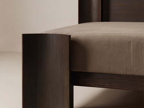 GALERIE NAINOA ANDO BED 01 W84.25" x D91.75" x H48"
