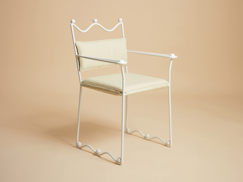 STUDIO EBUR QUEEN ARMCHAIR H34.6" x W22.8" x D19.7"