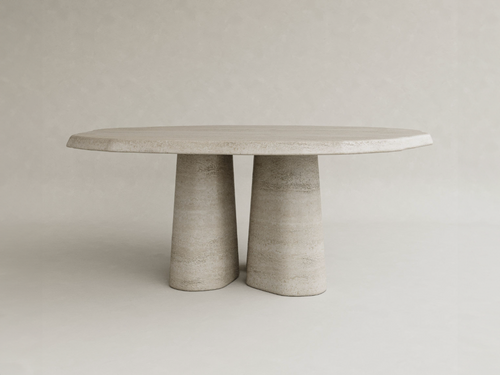 GALERIE NAINOA AURA DINING TABLE 03 W73.5" x D73.5" x H29.75"