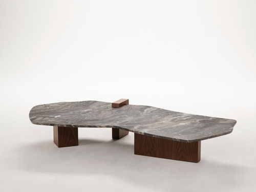 TACCHINI ROBERTO SIRONI PIETRA FORMA COFFEE TABLE W69" x D36" x H11"