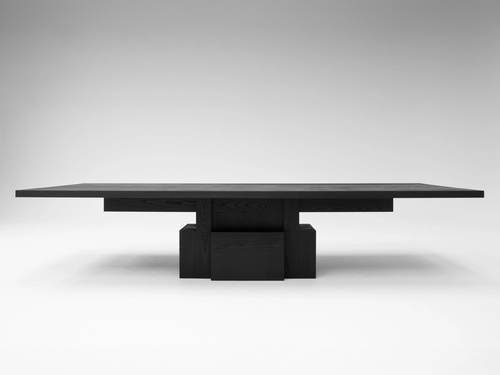 ARNO DECLERCQ FUNDAMENT DINING TABLE L137.8" x D45" x H29.5"