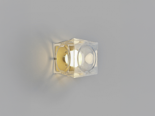 LEE BROOM CHANT SURFACE WALL SCONCE L5" x W5" x D5"