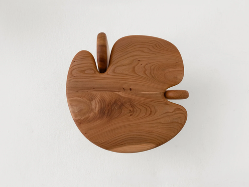 FAYE TOOGOOD PALETTE SIDE TABLE / LIMED OAK H19.3" x W20.5" x D20.1"