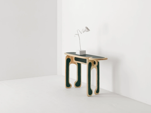 FAYE TOOGOOD PALETTE CONSOLE / SAPPHIRE H35.4" x W63" x D18.1"