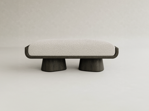 GALERIE NAINOA AURA BENCH 01 W50.75" x D18.75" x H17.75"