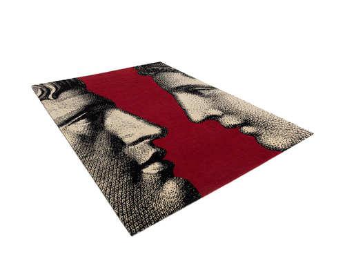 CC-TAPIS FORNASETTI PROFILI RUG / COLORS 7'5" x 9'8"