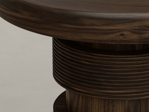 GALERIE NAINOA TORU SIDE TABLE 02 W19.75" x D19.75" x H18.75"