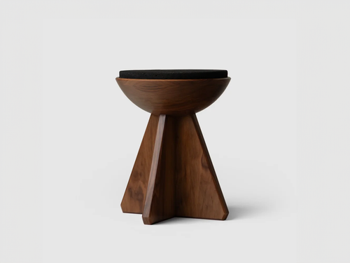 LUTECA TOLO SIDE TABLE / WOOD Ø16" x H20"