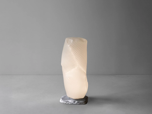 GIOPATO & COOMBES NOKORI SAN MONO FLOOR LAMP / CAST BASE W12" x D11.5" x H28"