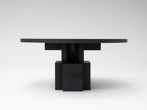 ARNO DECLERCQ FUNDAMENT DINING TABLE / ROUND Ø63" x H29.5"