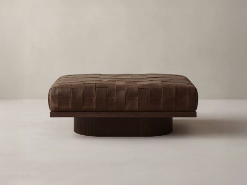 GALERIE NAINOA ARDEN POUF 01 W50.25" x D21.75" x H15.75"