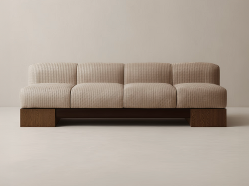 GALERIE NAINOA ARDEN SOFA 01 W92.25" x D36.75" x H28.5" x SH17.5"