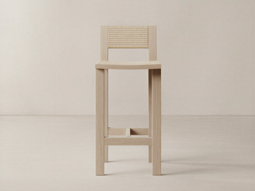GALERIE NAINOA KEANU COUNTER STOOL 01 W15.75" x D17.75" x H38.25" x SH26"