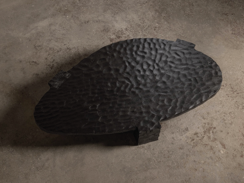KĀNA OBJECTS HIKU TEA TABLE / ORGANIC SCULPT L71" x D39.5" x H9.8"