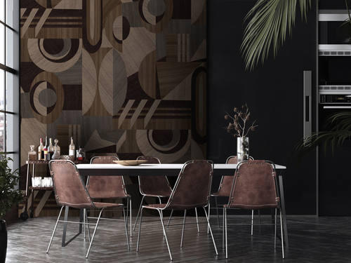 PASCALE RISBOURG XXL MARQUETRY WALLPAPER