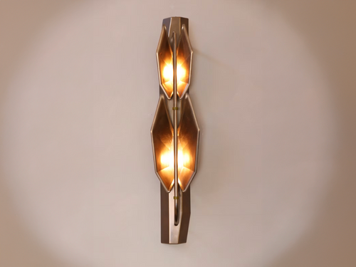 LOST PROFILE CARAPACE WALL 2 SCONCE W7" x D7.7" x H35.8"