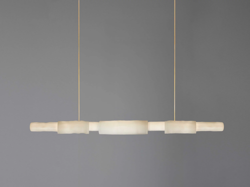 GIOPATO & COOMBES NOKORI ICHI CHANDELIER 250 W99.5" x D7" x H15"
