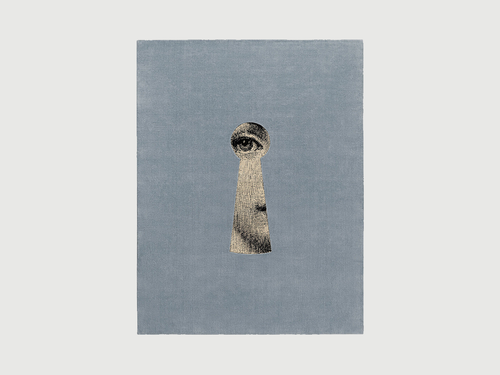 CC-TAPIS FORNASETTI SERRATURA RUG 7'5" x 9'8"
