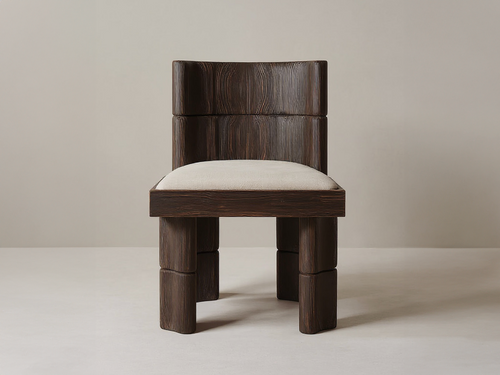 GALERIE NAINOA IKE ACCENT CHAIR 01 W21.75" x D24.5" x H30" x SH17.75"