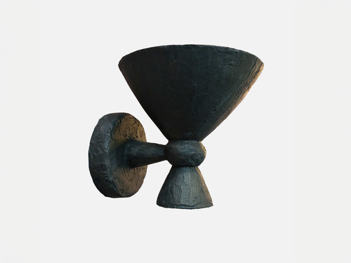 MARTIN HUXFORD LUCIE SCONCE / BRONZE H8.5" x D11" x W8"