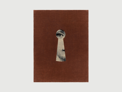 CC-TAPIS FORNASETTI SERRATURA RUG 7'5" x 9'8"