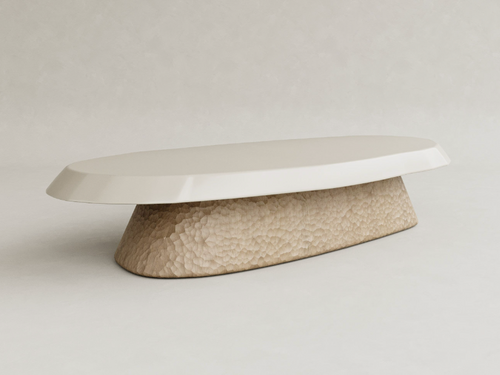 GALERIE NAINOA AURA COFFEE TABLE 02 W59.25" x D25.5" x H12"