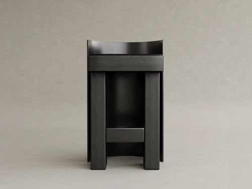GALERIE NAINOA LIRA BARSTOOL 01 W21.75" x D20" x H34.75" x SH29.5"
