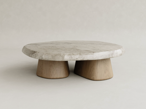 GALERIE NAINOA AURA COFFEE TABLE 03 W37.5" x D36.75" x H11.25"