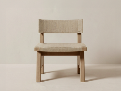 GALERIE NAINOA DINING CHAIR 01 W21.75" x D20.25" x H30" x SH17.75"