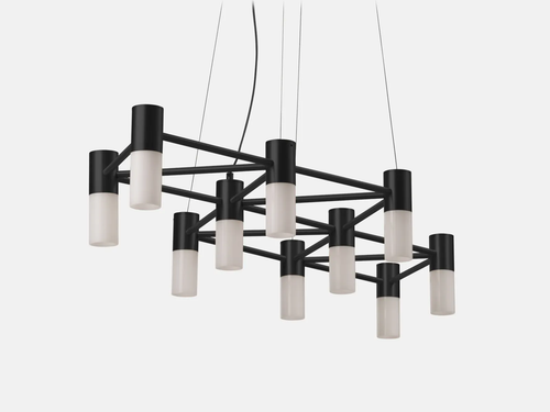 MARTIN HUXFORD MATRIX CHANDELIER W55" x D23" H7"