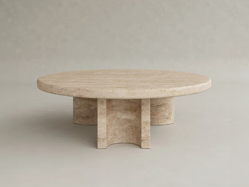 GALERIE NAINOA LIRA COFFEE TABLE 01 Ø43.25" x H13.75"