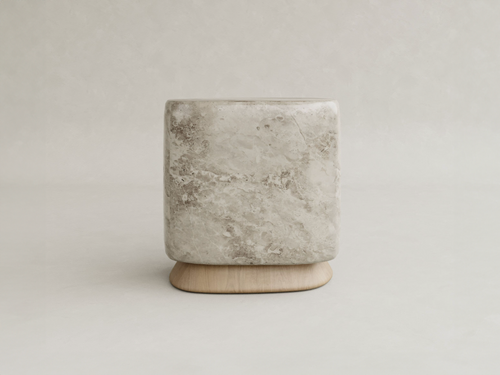 GALERIE NAINOA AURA SIDE TABLE 01 W19.5" x D36.75" x H11.25"