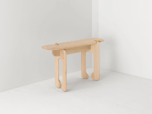 FAYE TOOGOOD PALETTE CONSOLE / SYCAMORE H35.4" x W63" x D18.1"