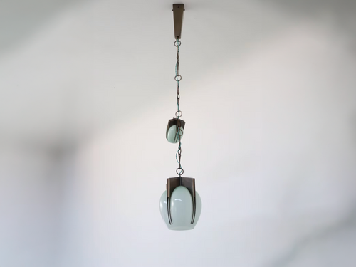 LOST PROFILE AEGIS CHAIN PENDANT / 2 SHADES W11.8" x D9.3" x H71.3"