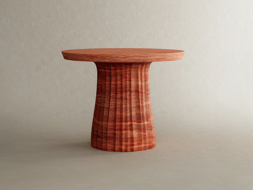 GALERIE NAINOA CARMINE SIDE TABLE III Ø45.75" x H20"