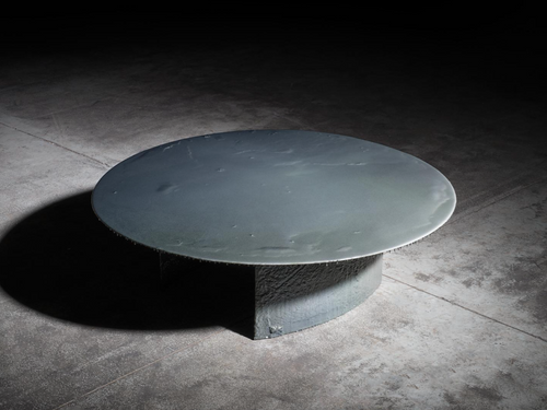 MIDDERNACHT & ALEXANDER LOW TABLE / DUSTY SHORE Ø45.7" x H13.65"