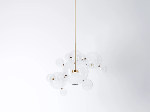 GIOPATO & COOMBES BOLLE 14 PENDANT / LARGE Ø36" x H31.5"