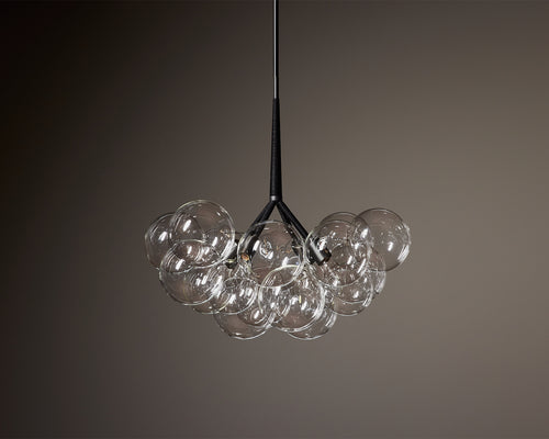 PELLE BUBBLE CHANDELIER / X-LARGE H25" x Ø26"