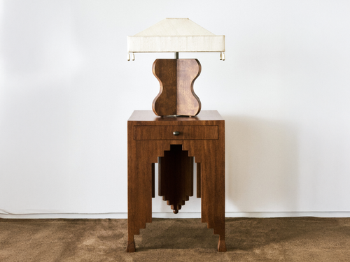 STUDIO EBUR PALMYRE SIDE TABLE H24.8" x L18.5" x D18.5"