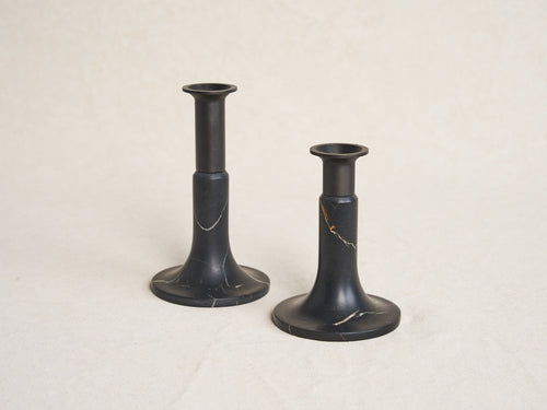 WHEN OBJECTS WORK VALÉRIE CHOMARAT BRONZE / MARBLE CANDLE HOLDER *