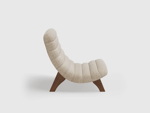 LUTECA SAN MIGUEL LOUNGE CHAIR / UPHOLSTERED W31.5" x D31.5" x H34" x SH12"