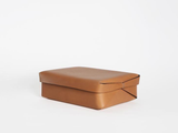 Load image into Gallery viewer, OSCAR MASCHERA LARGE LIDDED LEATHER BOX L15&quot; x W10.5&quot; x H5&quot; **
